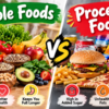 Whole Foods vs. Processed Foods